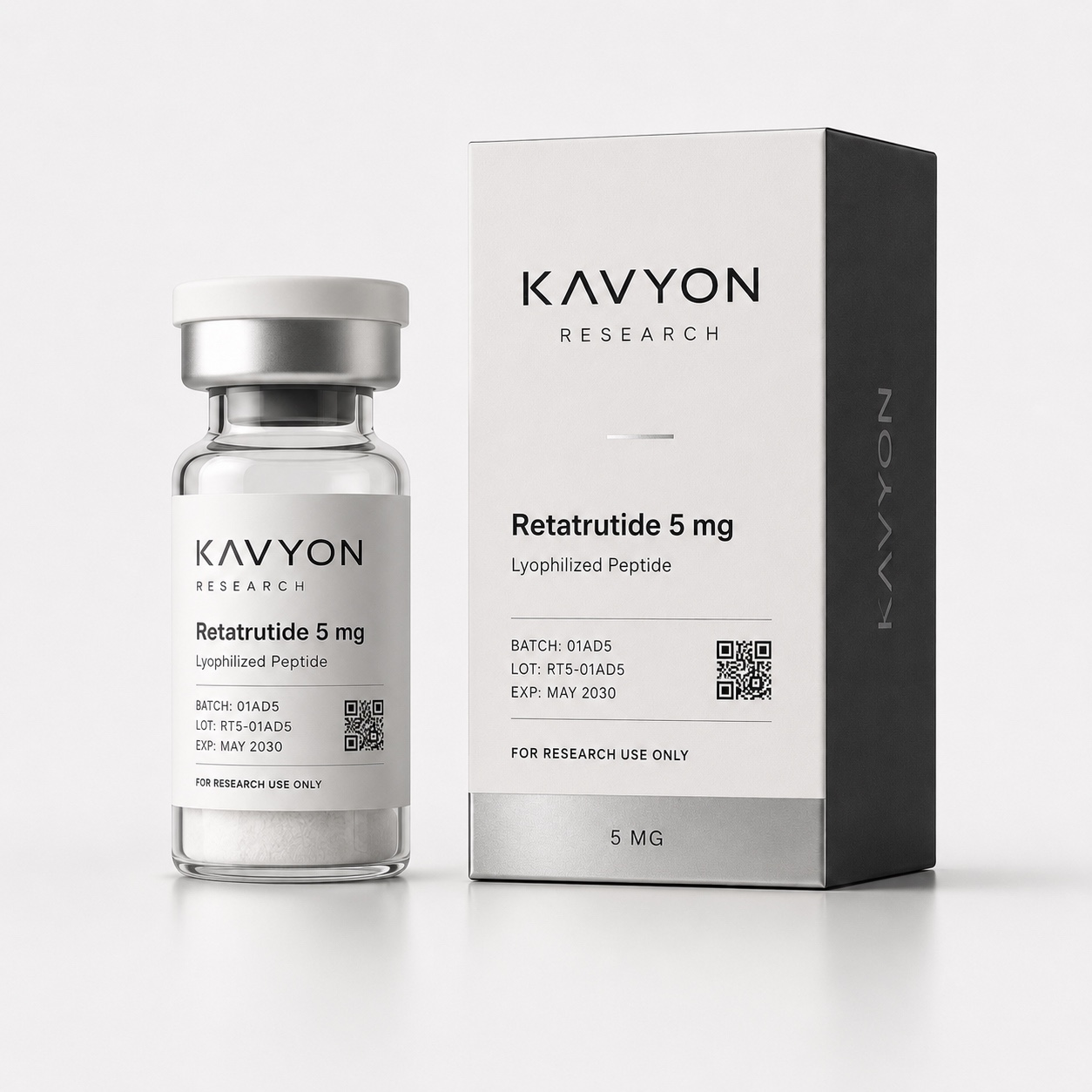 KAVYON Retatrutide 5 mg research product